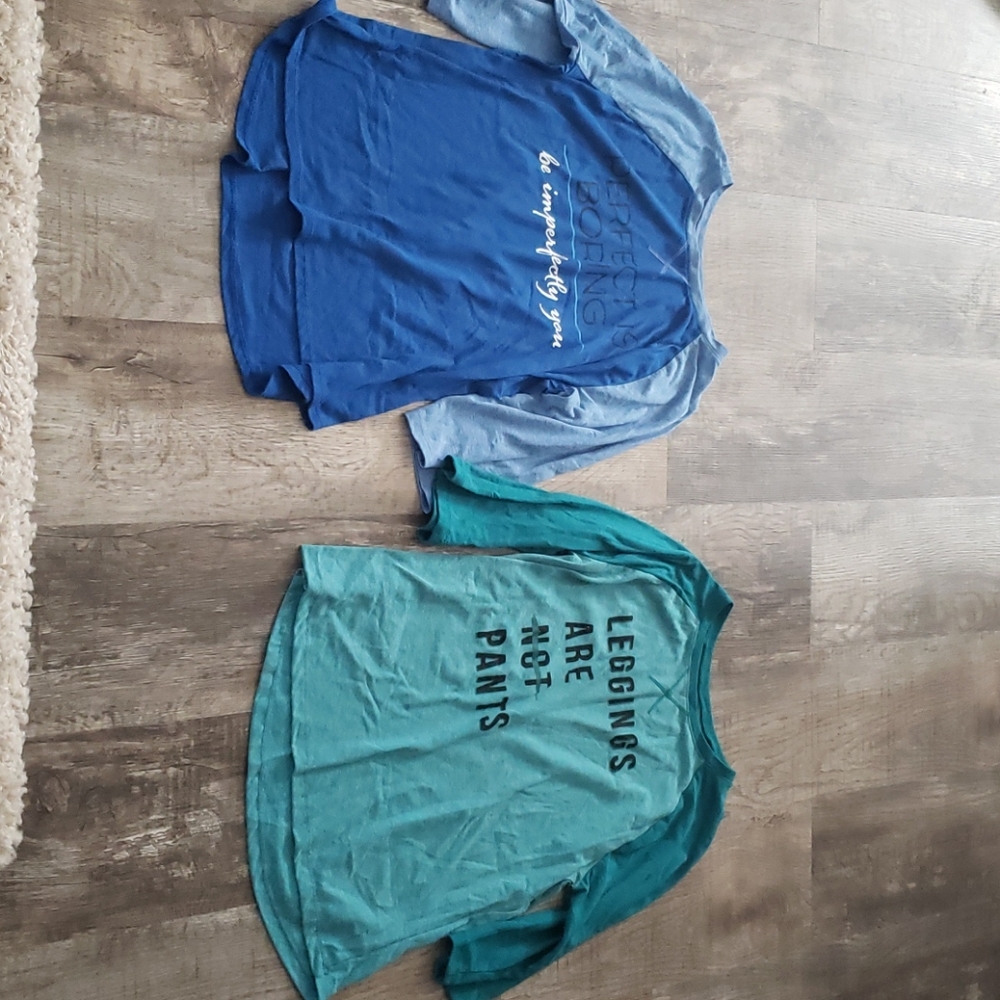 2 Athletic works tops
